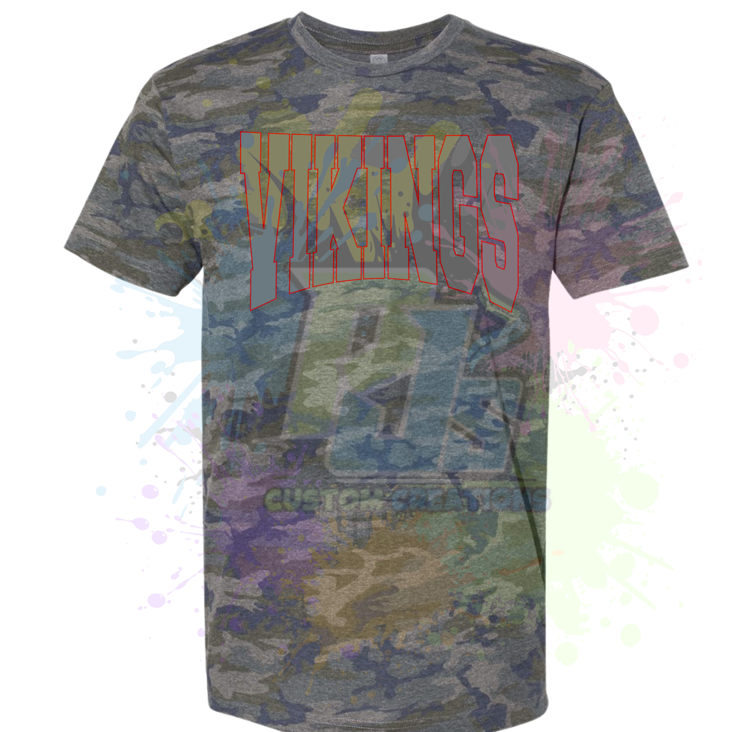 Vikings LAT Camo Tee