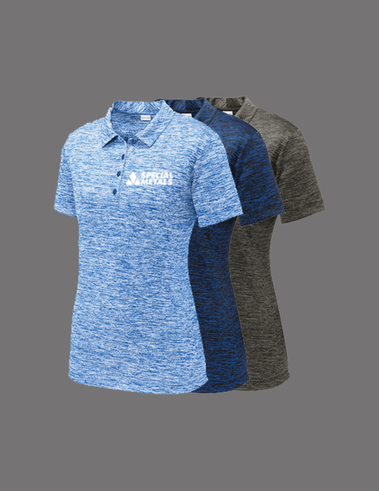 Sport-Tek® Ladies PosiCharge® Electric Heather Polo SN-LST590