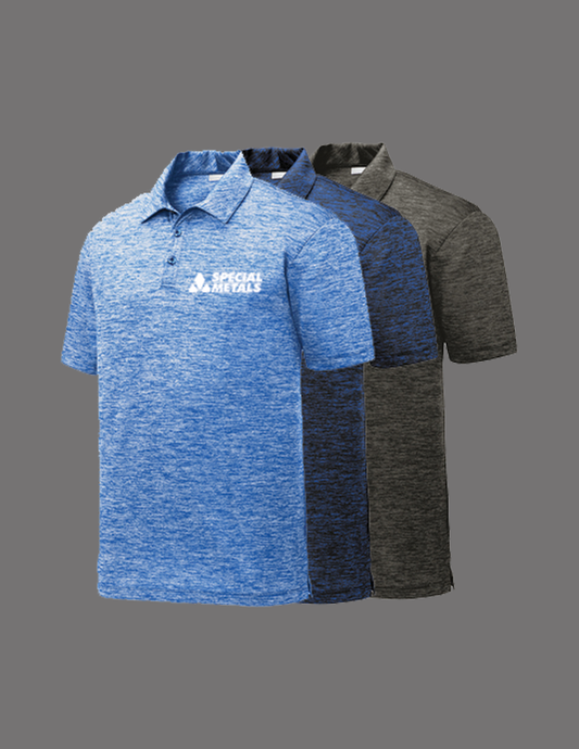 Sport-Tek® PosiCharge® Electric Heather Polo SN- ST590